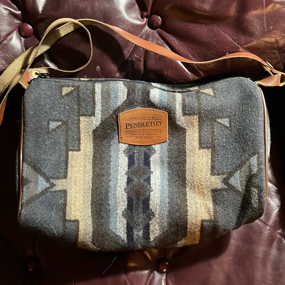 PENDLETON WOOL CROSSBODY BAG